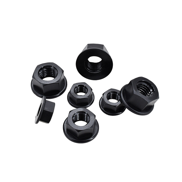 Black Oxide Flange Nuts