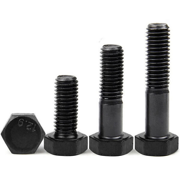 Hex Black Oxide Bolts