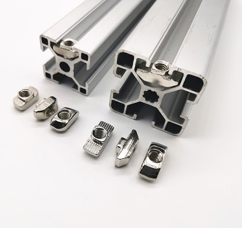 T-bolts & nuts for aluminum profiles